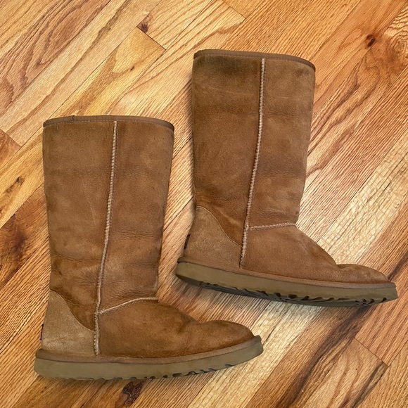 UGG Shoes - UGG Classic Tall Boots, Chestnut, 7